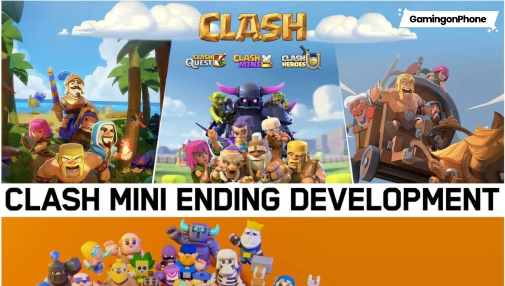 Clash Heroes menghadapi masa depan yang tidak pasti karena situs web Clash dialihkan ke Pemberitahuan Penutupan Clash Mini