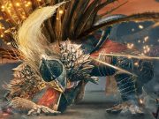 Modder menanggalkan jubah bos singa Shadow of the Erdtree dan, ya, dua lelaki kecil benar-benar nongkrong di bawah sana