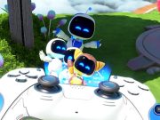 Akting cemerlang Astro Bot dengan penampilan “lebih kartun” akan memakai topeng, karena terkadang “mata LED tidak berfungsi”