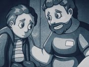 Cara menemukan name tag ayah dan lokasi foto liburan keluarga di FNAF Into The Pit