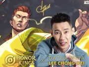 Honor of Kings berkolaborasi dengan ikon Bulutangkis Malaysia Lee Chong Wei untuk menghadirkan skin unggulan, acara, dan banyak lagi