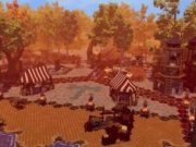 BitCraft melakukan tur ke beberapa pemukiman yang dibangun pemain selama uji alfa bulan Juli