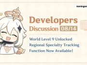 Diskusi Pengembang Pembaruan Genshin Impact 4.8 membahas tentang Level 9 Dunia, peningkatan tingkat penurunan, dan banyak lagi