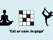 Petunjuk dan jawaban ‘Kucing atau sapi, dalam yoga’ NYT Mini Crossword